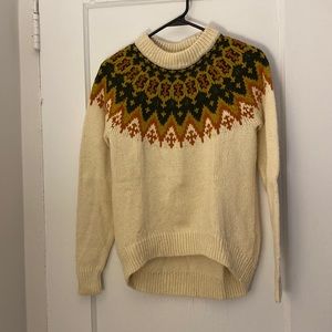 MADEWELL SWEATER SIZE XS